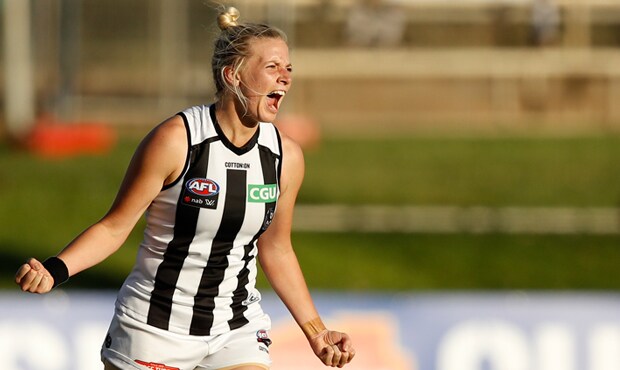 Collingwood players womans day giveaways Collingwood players womans day giveaways